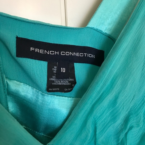 French Connection Turqouise Dress - Picture 3 of 4